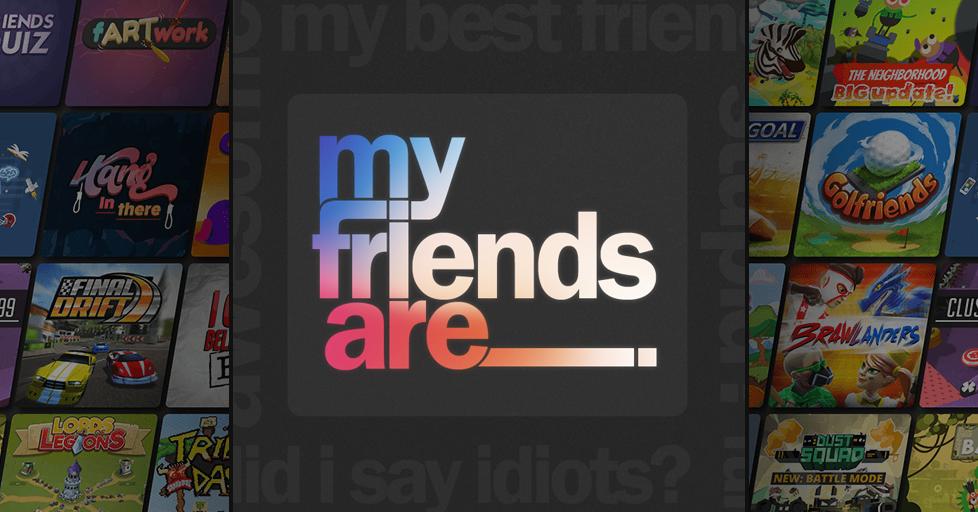 Play My Friends Are ___. on AirConsole
